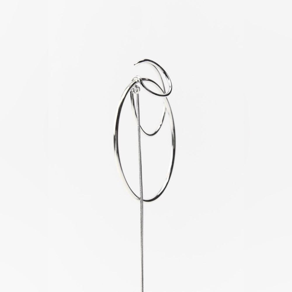 ZARA Adjustable Hoop Earrings NWT ✨✨🔥🔥
